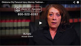 Kristi - I would recommend Lawter & Associates for anybody who's been in a car wreck.